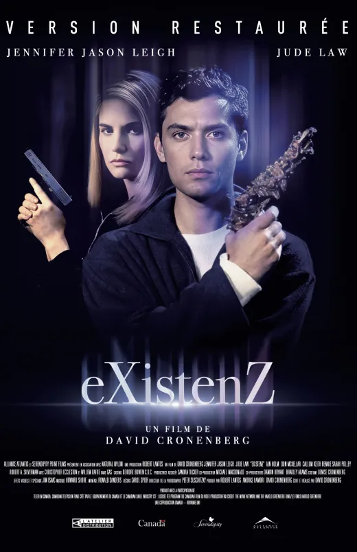 Poster of the film eXistenZ by David Cronenberg